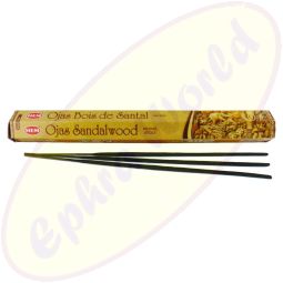 HEM Ojas Sandalwood (Sandelholz) Räucherstäbchen