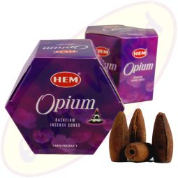 HEM Opium Backflow Cones Rückflussräucherkegel