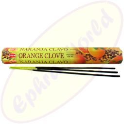 HEM Orange Clove indische Räucherstäbchen