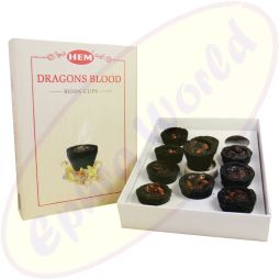 HEM Resin Cups Dragons Blood Räucherkohletöpfchen