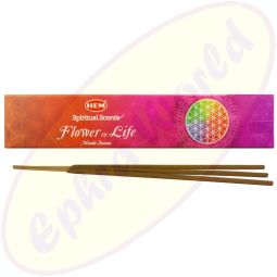 HEM Masala Räucherstäbchen Spiritual Scents Flower of Life