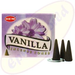 HEM Vanilla indische Räucherkegel / Räucherkerzen