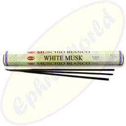 HEM White Musk/Weißer Moschus Räucherstäbchen