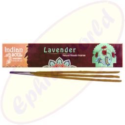 Indian Soul Natural Masala Räucherstäbchen Lavender