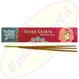 Indian Soul Natural Masala Räucherstäbchen Seven Chakras