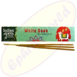Indian Soul Natural Masala Räucherstäbchen White Sage