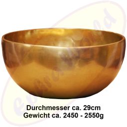 Klangschale Klanggold handgemacht Nepal NEO 265/29