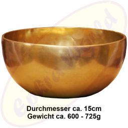 Klangschale Klanggold handgemacht Nepal NEO 265/14