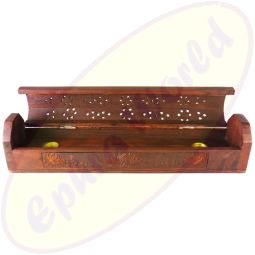 Komfort Räucherstäbchenhalter Box Lotus offen