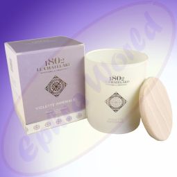 Le Chatelard 1802 Violette Imperiale Duftkerze 200g im Rauchglas