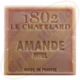 Le Chatelard 1802 palmölfreie vegane Seife 100g Mandel & Honig