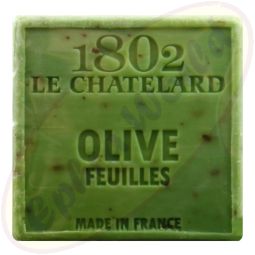 Le Chatelard 1802 palmölfreie vegane Seife 100g Olive & Olivenblätter