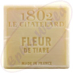 Le Chatelard 1802 palmölfreie vegane Seife 100g Tahiti Gardenien
