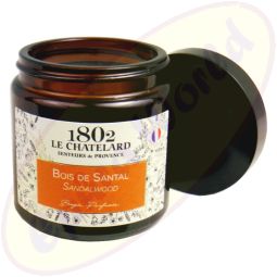 Le Chatelard 1802 vegane Duftkerze Sandelholz 80g