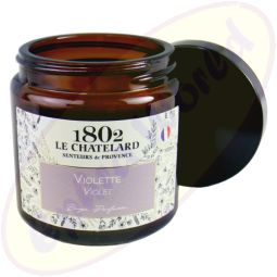 Le Chatelard 1802 vegane Duftkerze Veilchen 80g