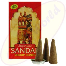 MCG Supreme Sandal (Sandelholz) Räucherkegel