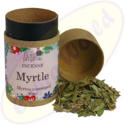 Flora Perpetua Myrtenblätter Räucherwerk 30ml Pappdose