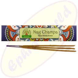Namaste India Natural Masala Räucherstäbchen Nag Champa