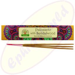 Namaste India Natural Masala Räucherstäbchen Palo Santo & Sandalwood