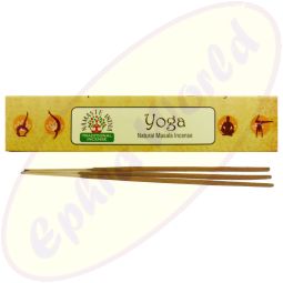 Namaste India Natural Masala Räucherstäbchen Yoga