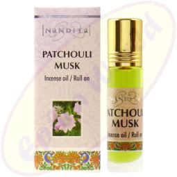 Nandita Patchouli Musk Incense Oil - Parfüm Roll On