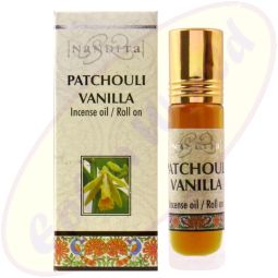 Nandita Patchouli Vanilla Incense Oil - Parfüm Roll On