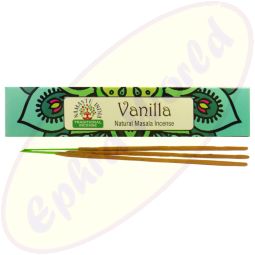 Namaste India Natural Masala Räucherstäbchen Vanilla