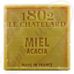 Le Chatelard 1802 palmölfreie vegane Seife 100g Honig & Akazie
