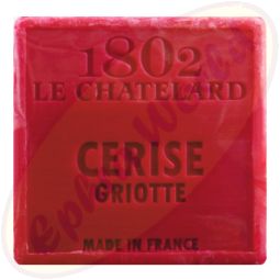 Le Chatelard 1802 palmölfreie vegane Seife 100g Sauerkirsche/Cerise Griotte