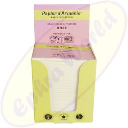 Armenisches Räucherpapier Rose/Papier d´Armenie Rose