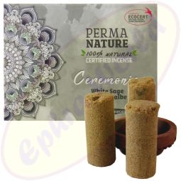 Perma Nature White Sage kurze dicke Dhoop Sticks