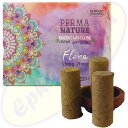 Perma Nature Ylang Ylang kurze dicke Dhoop Sticks