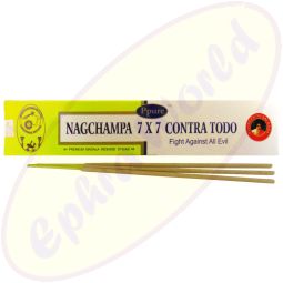 Ppure Nag Champa 7x7 Contra Todo Masala Räucherstäbchen