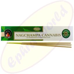 Ppure Nag Champa Cannabis Masala Räucherstäbchen