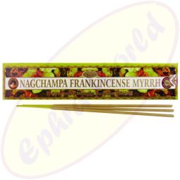 Ppure Nag Champa Frankincense Myrrh Masala Räucherstäbchen