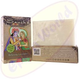 Prabhuji´s Gifts Pflegeseife Natural Relaxing Lavender 100g