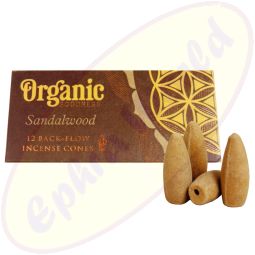 Song Of India Organic Goodness Rückflussräucherkegel Sandalwood