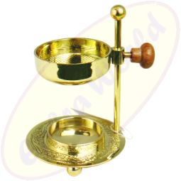 Räucherharzbrenner Bronze verstellbar 2-teilig