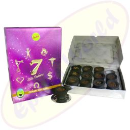 Sree Vani Räucherkohle-Töpfchen & Räucherharz 7 Powers