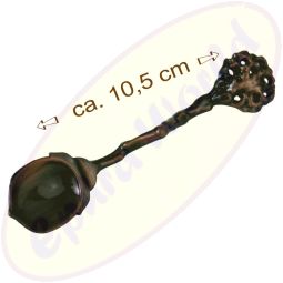 Räucherlöffel Metall kupferrot Baum des Lebens 10,5cm