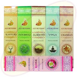 Räucherstäbchen Set 26 - Traumdüfte Ayurvedische Masala Räucherstäbchen