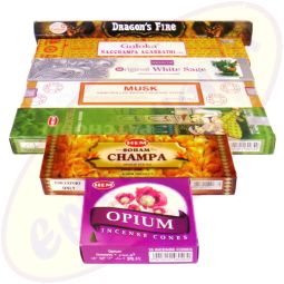 indisches Räucherwerk Set 03 - Die Klassiker