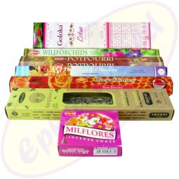 Räucherstäbchen Set 05 - die Blumigen