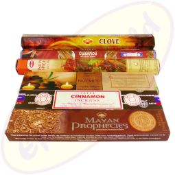 Räucherstäbchen Set 10 - die Würzigen