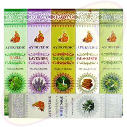 Räucherstäbchen Set 27/b - Ayurvedische Traumdüfte III