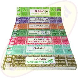 Räucherstäbchen Set 39 - Goloka Nature´s Best