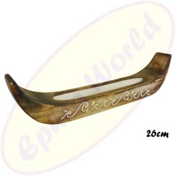 Räucherstäbchenhalter Boot Weiß Holz 26cm