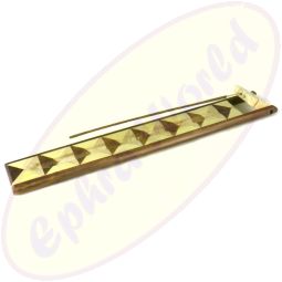 Räucherstäbchenhalter Holz Karomuster & Stäbchen