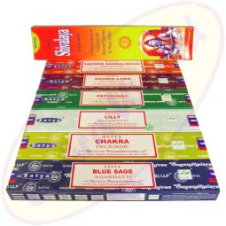 Räucherstäbchen Set 61 - Satya Earth Selection