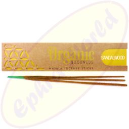 Song Of India Organic Masala Räucherstäbchen Sandalwood